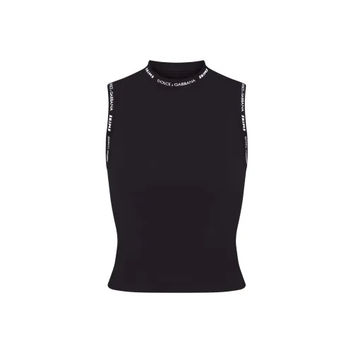 Skims DOLCE&GABBANA Collaboration Tank Tops Women's ONYX/Onyx
