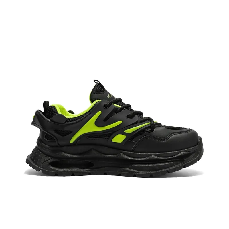 Magelly Shock Absorbers With Slip Resistant And Abrasion Resistant Properties Low Top Chunky Sneakers Men's-11