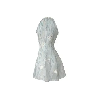 SECFLY OFFICIAL Sleeveless Dress Women's Light Blue
