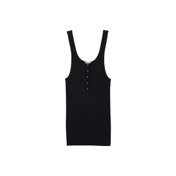 Sandro Rib knit Vest Top