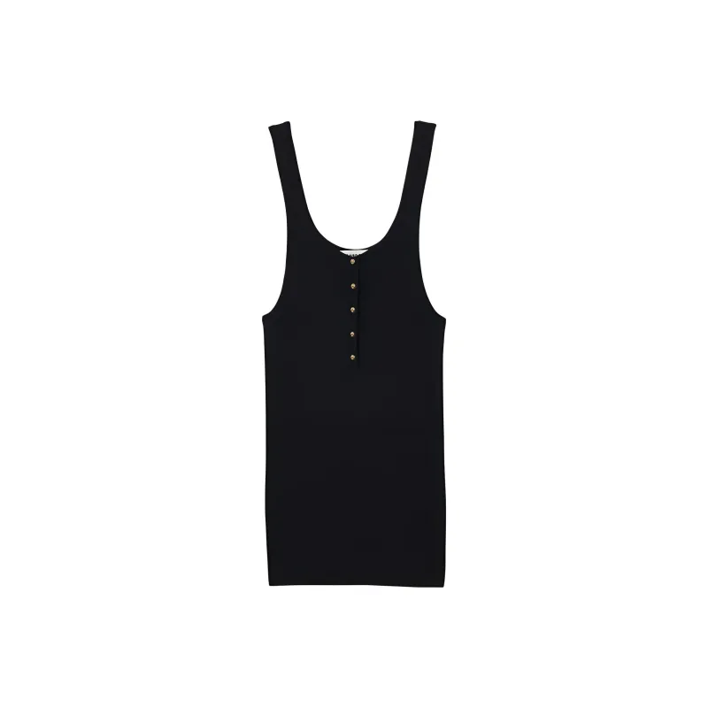 Sandro Rib knit Vest Top-0