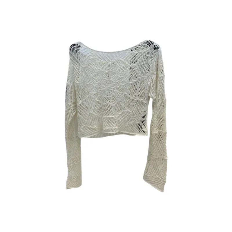 BALMAIN FW22 Sweater Women's White-0