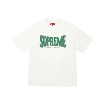 Supreme Flocked Washed S/S Top