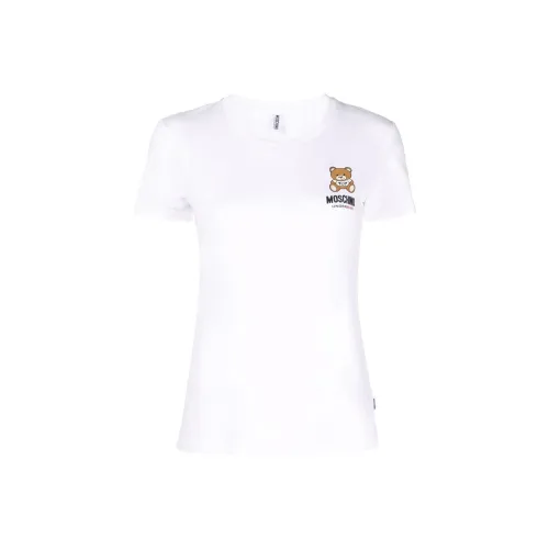 MOSCHINO Leo Teddy print T shirt