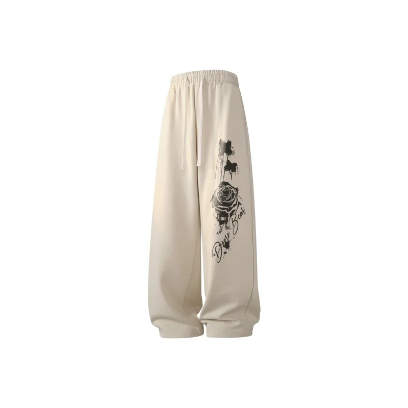 Budding Bear Casual Pants Unisex-8