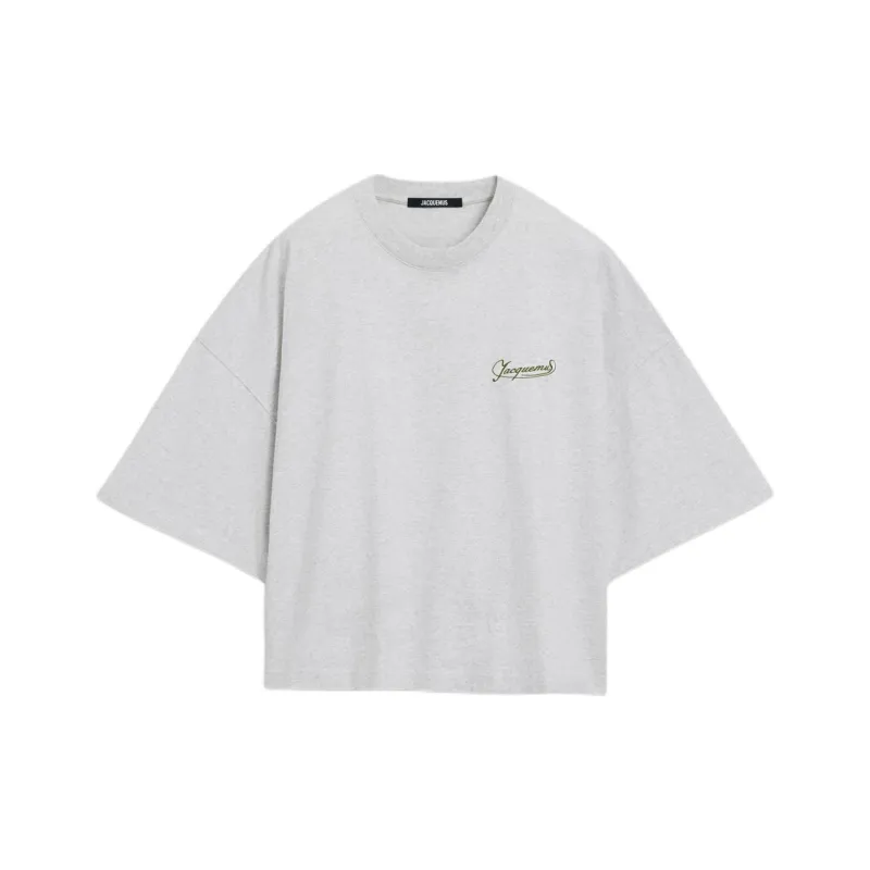 Jacquemus The Corto Logo Embroidered T Shirt-0