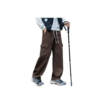 Humanism 1986 Casual Pants Unisex Coffee