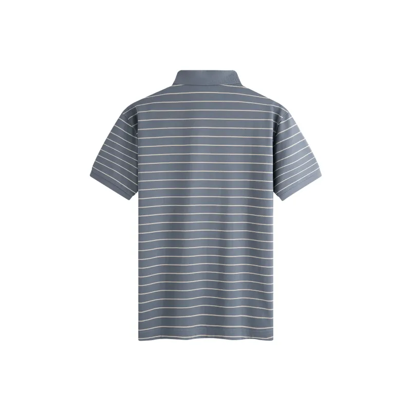 Dance With Wolves Polo Shirt Men's Light Blue-1