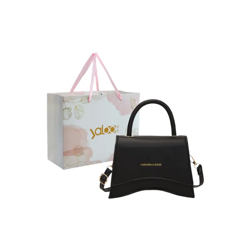 Yalu PU Crossbody Handbag Unisex Red/Black/Silver/Gold/Khaki/Brown/White-5