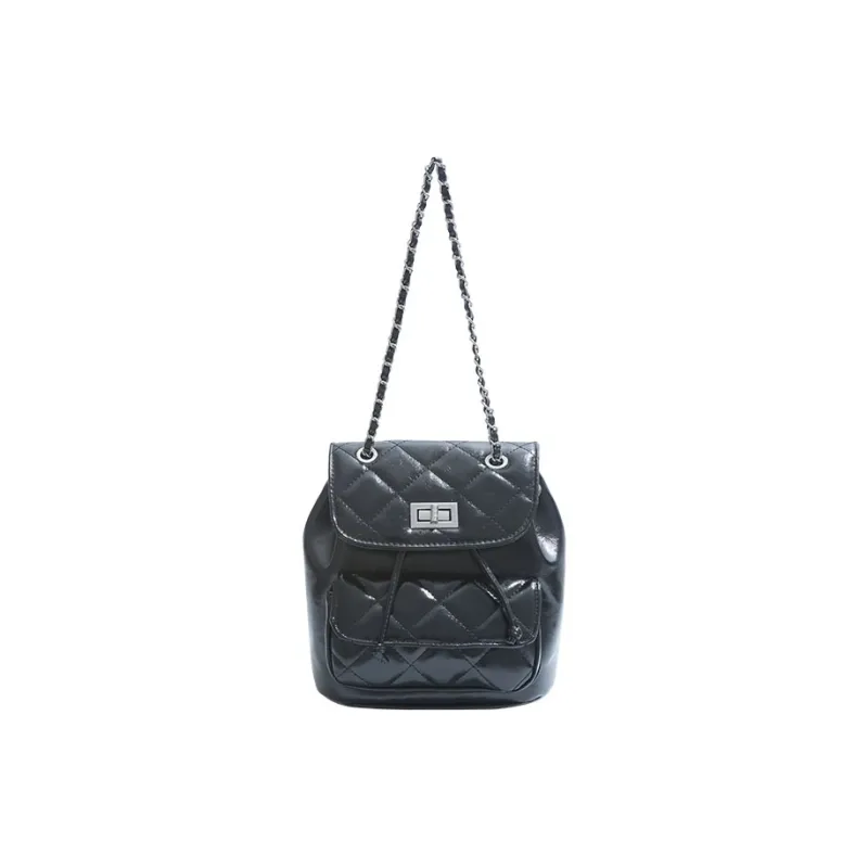Yalu PU Backpack Unisex Multicolor-9