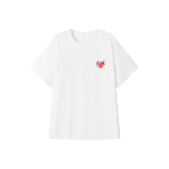 Ning Cai Yuer T Shirt Women's White