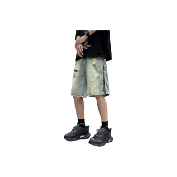 TINA GIA Denim Shorts Unisex Blue