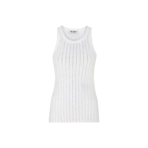 The Attico Jersey Ribbed Tank Top