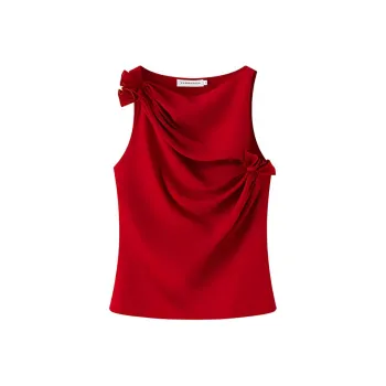VIKTORIACHAN SS24 Tank Tops Women's Red