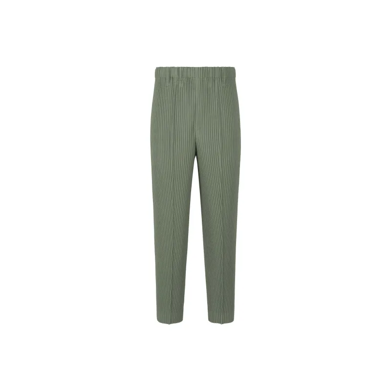 Homme Plissé Issey Miyake Elasticated Waistband Pleated Trousers-0