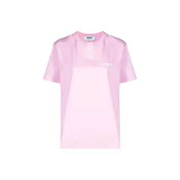MSGM T Shirts Women's Pink