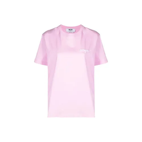 MSGM T Shirts Women's Pink