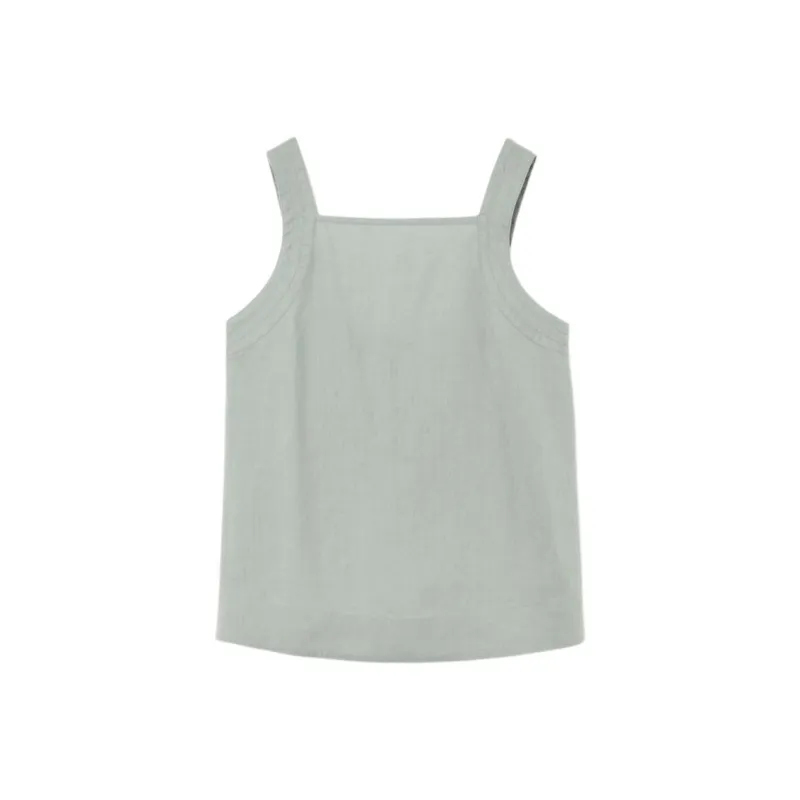 COS Tank Tops Women's Green-0