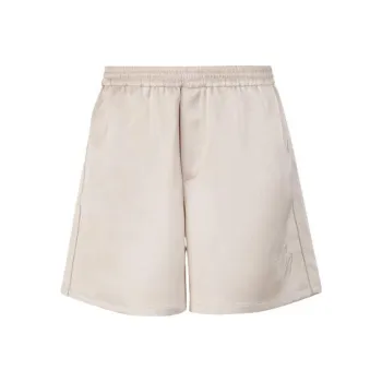 BALMAIN Pb Signature Satin Bermuda Shorts