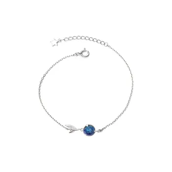 OGDAID S925 Silver Bracelets Women's