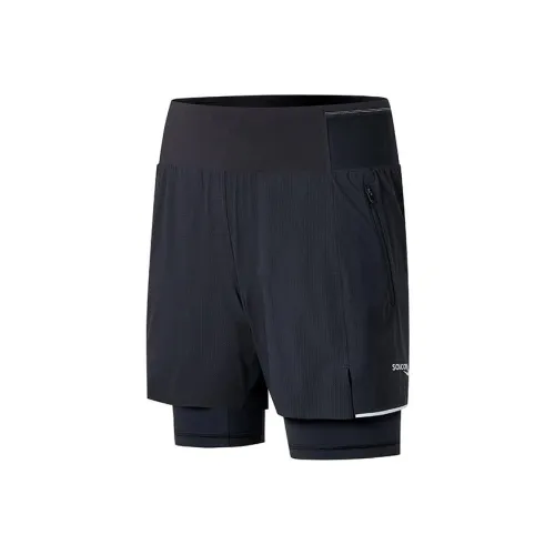 Saucony Sports Shorts Men's Jet Black