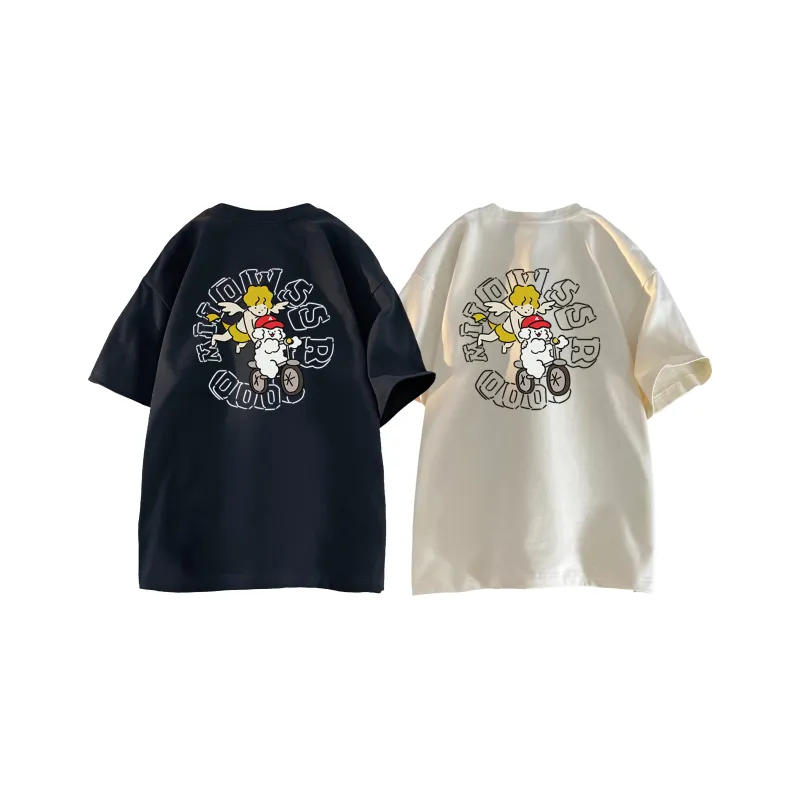 MIIOW Trend Party Series Short Sleeved T Shirts Unisex-25