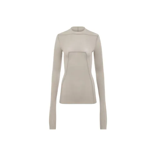 RICK OWENS Panelled Long-sleeved Top