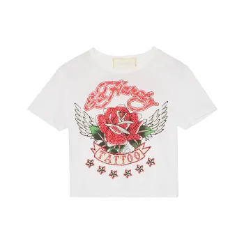 Ed Hardy Regular T Shirt Women's White