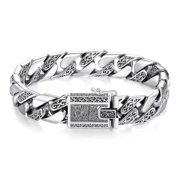 Angel Wishes 925 Sterling Silver Bracelets Men's