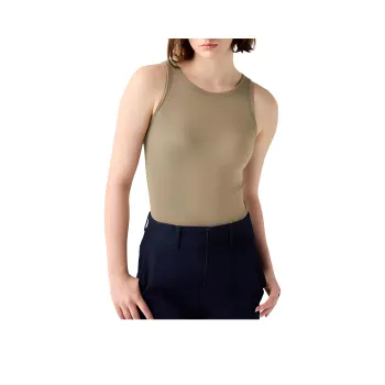 UNIQLO Tank Tops Women's Camel