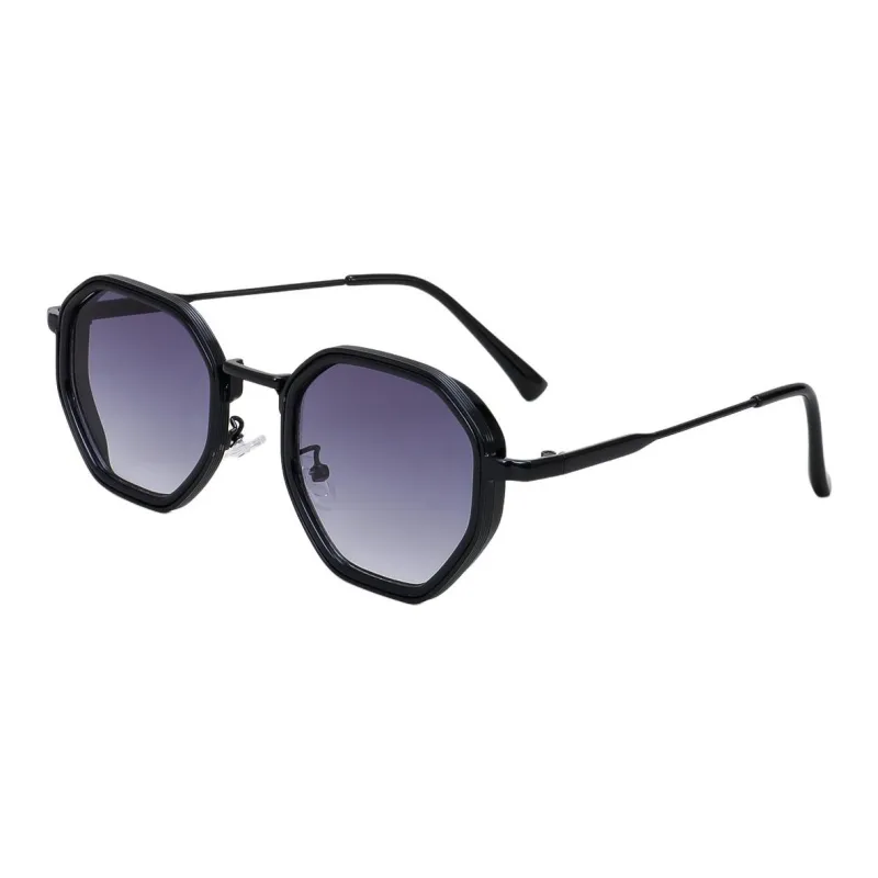 JEANSWEST PC Metal Irregular Shape Sunglasses Unisex-8