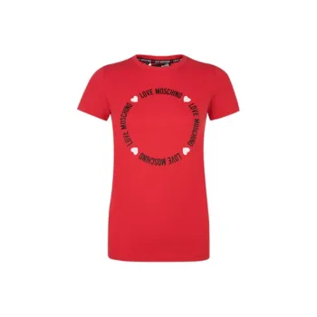 LOVE MOSCHINO T Shirts Women's Red