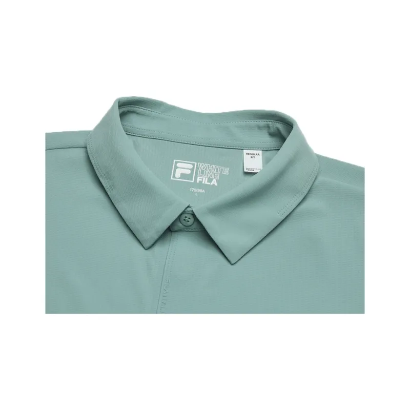 FILA Lifestyle Polo Shirt Men's Mineral Blue-4