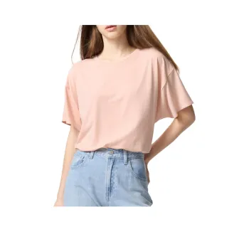 UNIQLO AIRism Mesh Series T Shirt Women's Pastel Pink