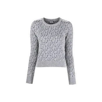 DIESEL Logo jacquard Knitted Jumper