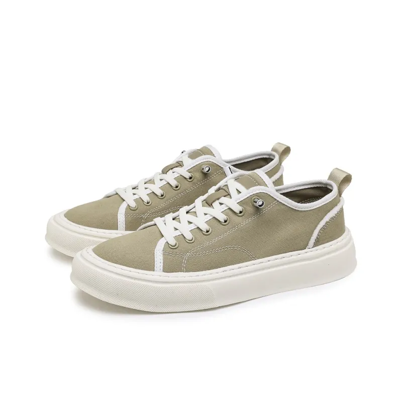 X ZONE Breathable Lightweight Height Increasing Low Top Canvas Shoes Men's-9