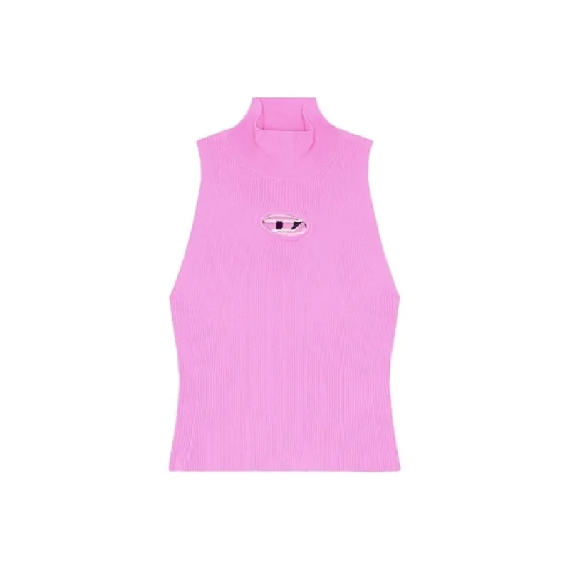 DIESEL M Onervax Ribbed Knit Turtleneck Top-0