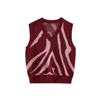 OUNIXUE Tank Tops Women's Burgundy