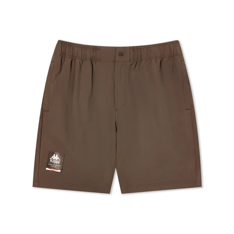 Kappa Casual Shorts Men's Chocolate Dark Brown-0
