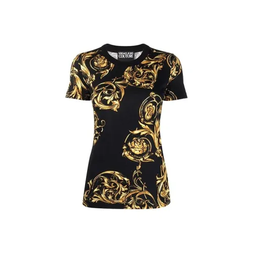 VERSACE JEANS COUTURE T Shirt Women's Black