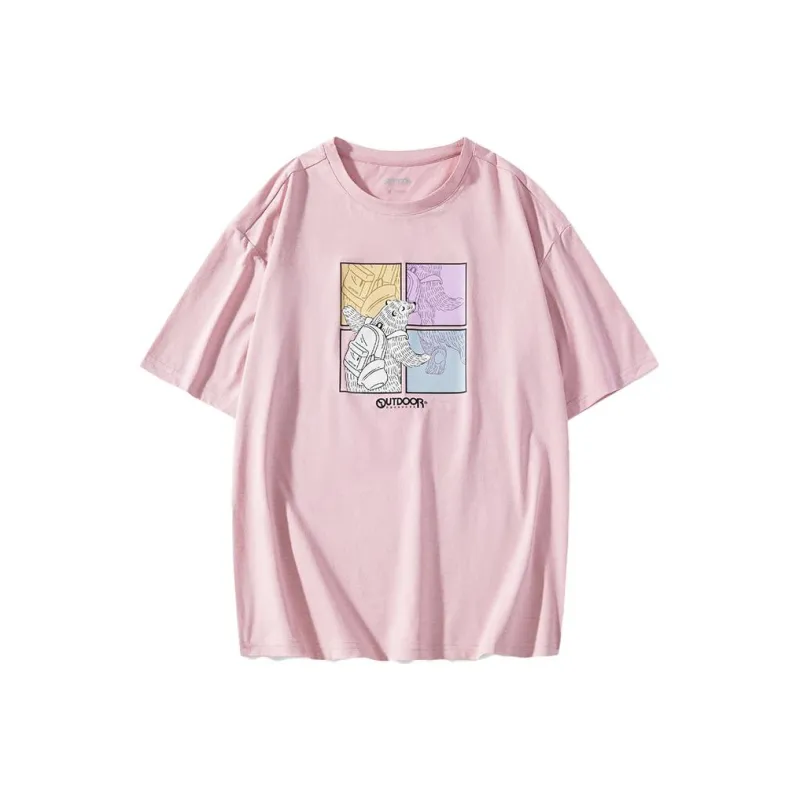 OUTDOOR PRODUCTS T Shirts Women's Light Pink-0