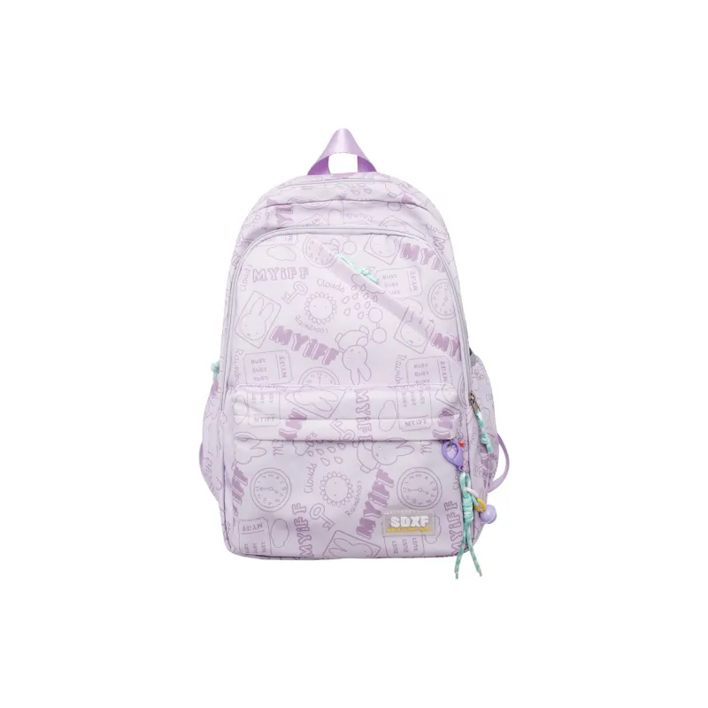 ZOGA Nylon Backpack Unisex Multicolor-4