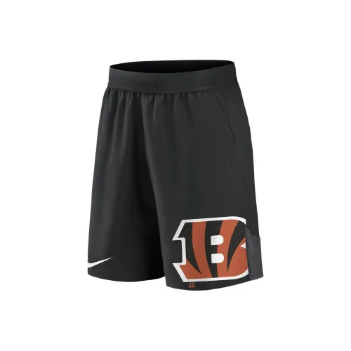 Nike Dri-FIT Stretch Casual Shorts NFL Cincinnati Bengals Men's Black