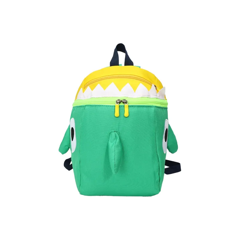 Single Warehouse Nylon Fabric Backpack Regular Unisex Multicolor-12