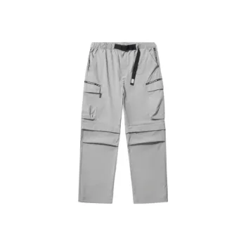 LiNing Casual Pants Unisex Lunar Surface Gray