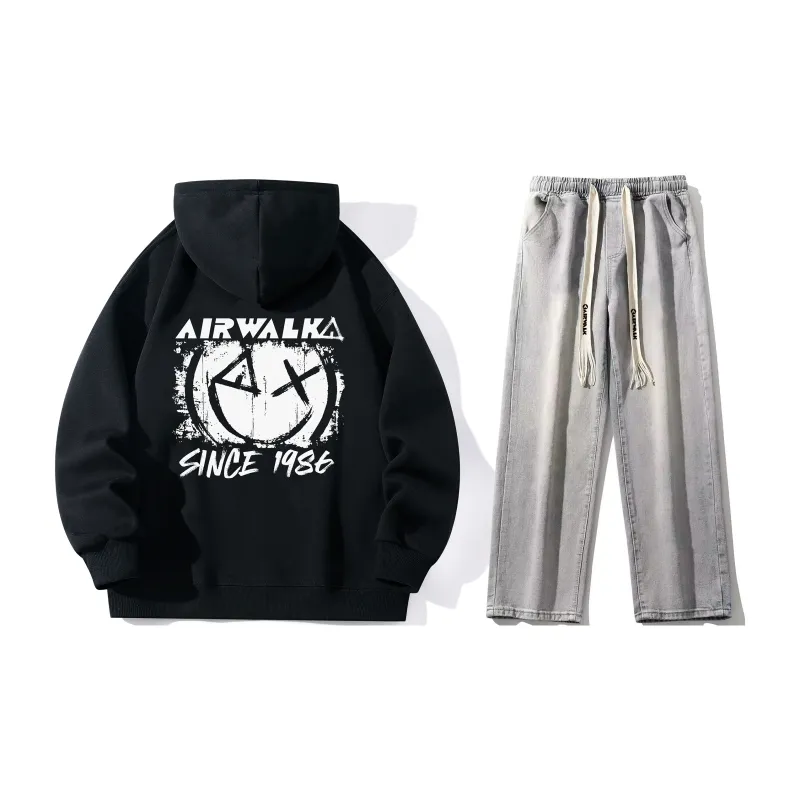 Airwalk Sweatshirt Sets Unisex-26