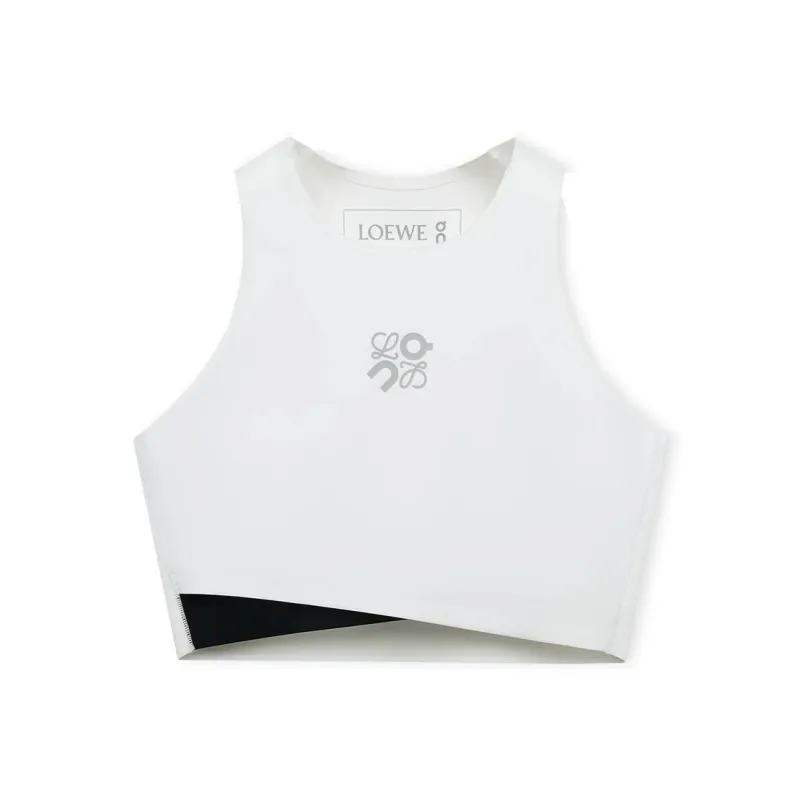 LOEWE X On Technical Jersey Performance Top White-0
