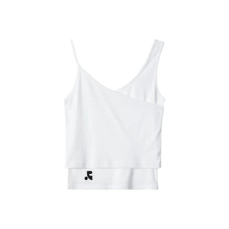 Rest&Recreation LOGO LAYERED TANK TOP Tank Top Women's White/White-0