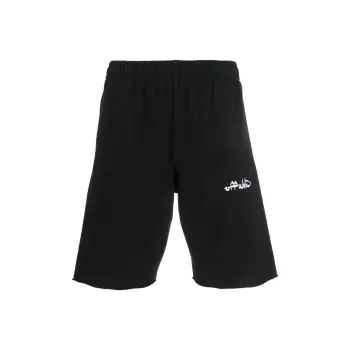 OFF WHITE FW22 Sports Shorts Men Black