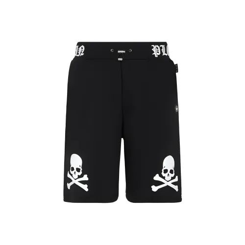 PHILIPP PLEIN Graphic print Track Shorts